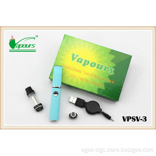 Colorful Elips E Cig , Wax Herb Vaporizer Pen With Good Taste